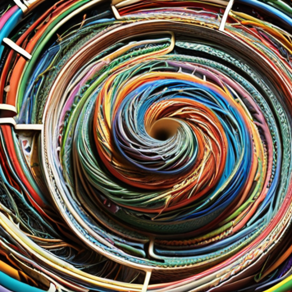 **Prompt for Image 1 (Information Management & Clarity):**
    "A vibrant depiction of a mind transitioning from information overload – a chaotic whirlwind of digital data, social media feeds, and news headlines – to a serene, organized mental landscape. Elements should include abstract representations of structured thoughts, neatly categorized ideas, and a sense of clarity, like a complex puzzle piece clicking into place or a tangled string becoming a clear path. Emphasize the relief and efficiency gained from clear thinking."
