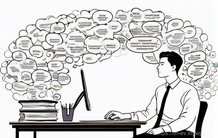 초보자를 위한 생각 구조화 단계 - **Prompt 1: The Transition from Mental Clutter to Clarity**
"A young adult, gender-neutral, sitt...